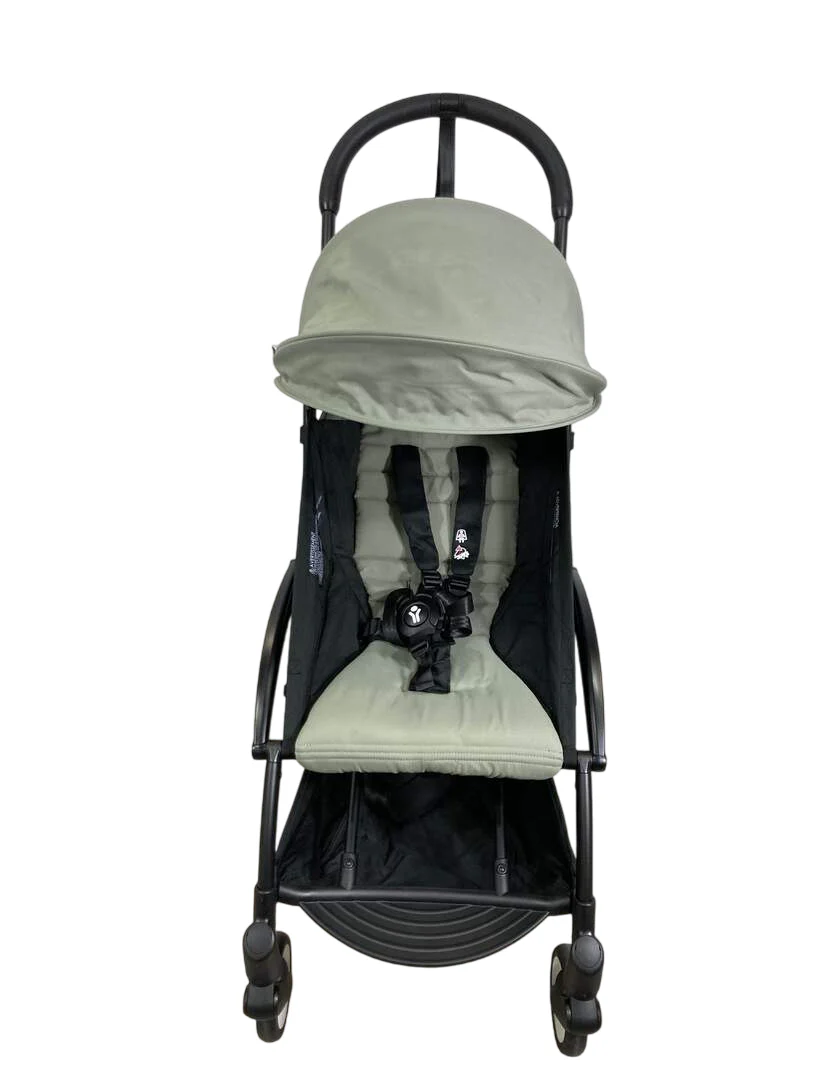 Babyzen YOYO2 Complete Stroller, 2022, Black with Peppermint - Image 3