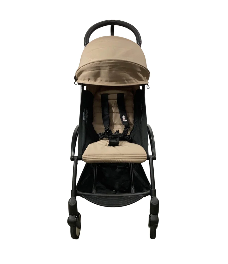 Babyzen YOYO2 Complete Stroller, 2022, Black with Taupe - Image 4
