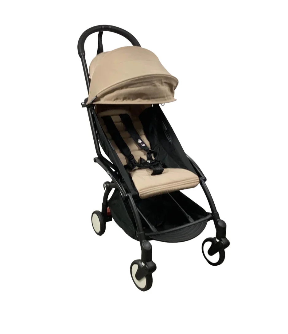 Babyzen YOYO2 Complete Stroller, 2022, Black with Taupe - Image 2