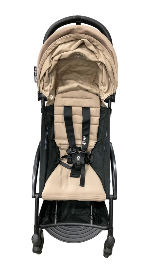 Babyzen YOYO2 Complete Stroller, 2022, Black with Taupe - Image 3