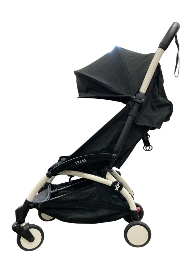 Babyzen YOYO2 Complete Stroller, 2022, White with Black - Image 3