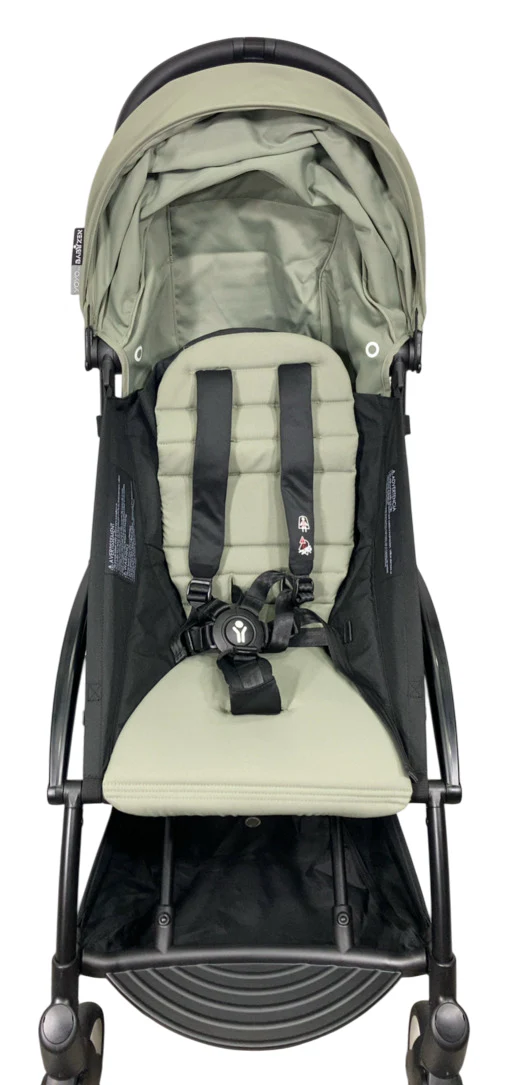 Babyzen YOYO2 Complete Stroller, 2023, Black with Olive - Image 5
