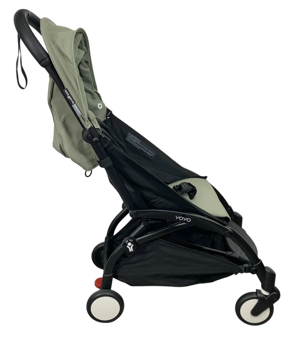 Babyzen YOYO2 Complete Stroller, 2023, Black with Olive - Image 2