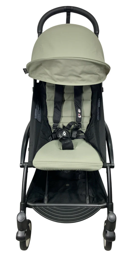 Babyzen YOYO2 Complete Stroller, 2023, Black with Olive - Image 4