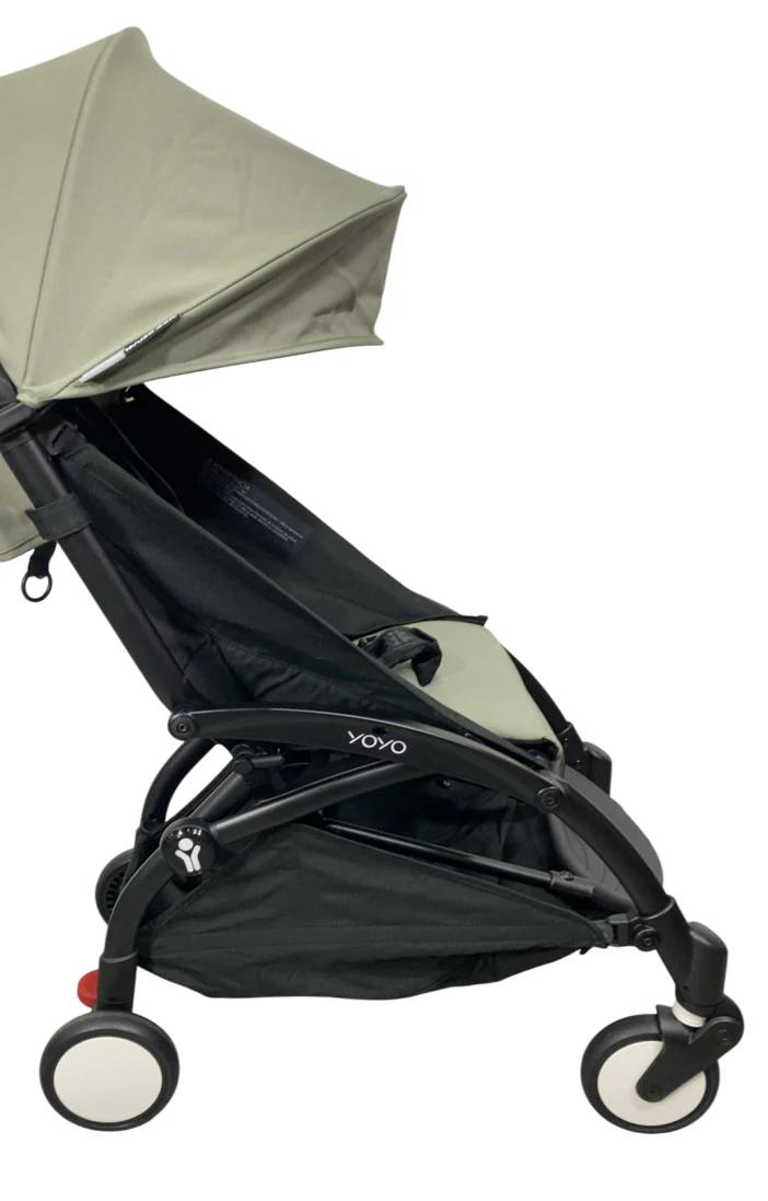 Babyzen YOYO2 Complete Stroller, 2023, Black with Olive - Image 7