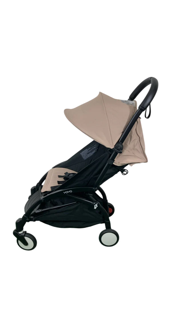 Babyzen YOYO2 Complete Stroller, 2023, Black with Taupe - Image 3