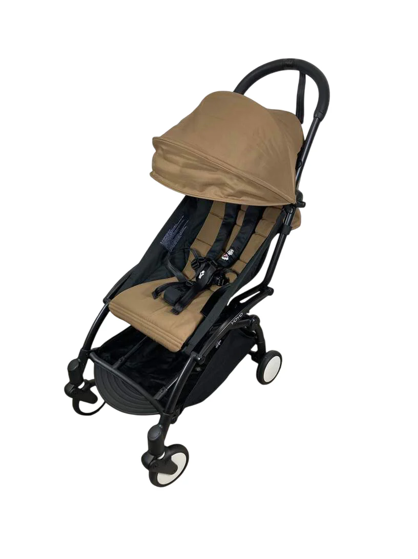 Babyzen YOYO2 Complete Stroller, 2023, Black with Toffee