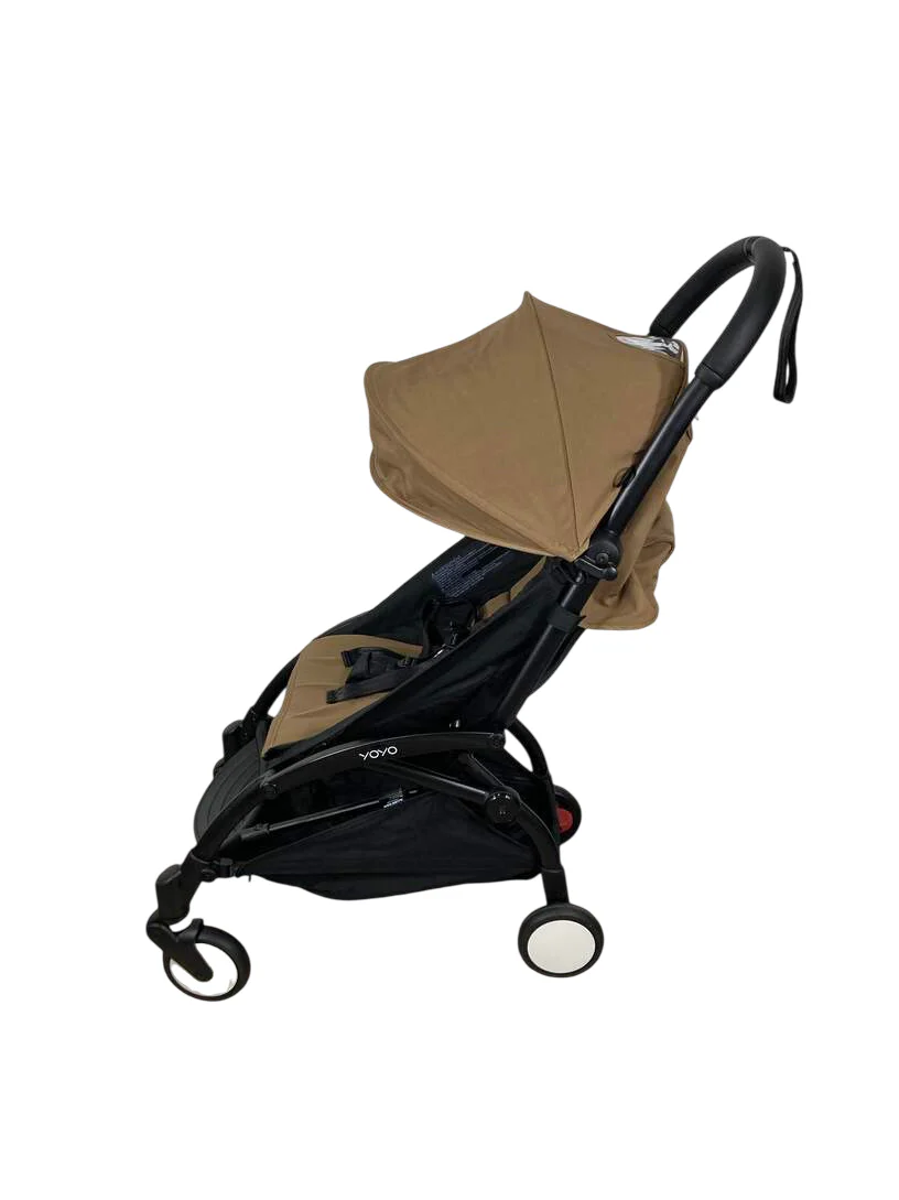 Babyzen YOYO2 Complete Stroller, 2023, Black with Toffee - Image 6
