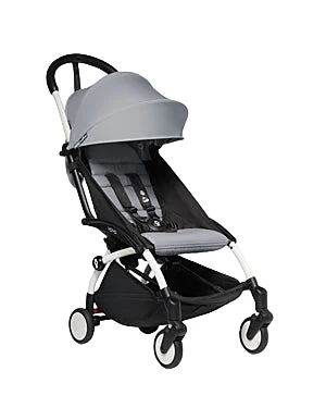 Babyzen YOYO2 Complete Stroller, 2023, White with Stone