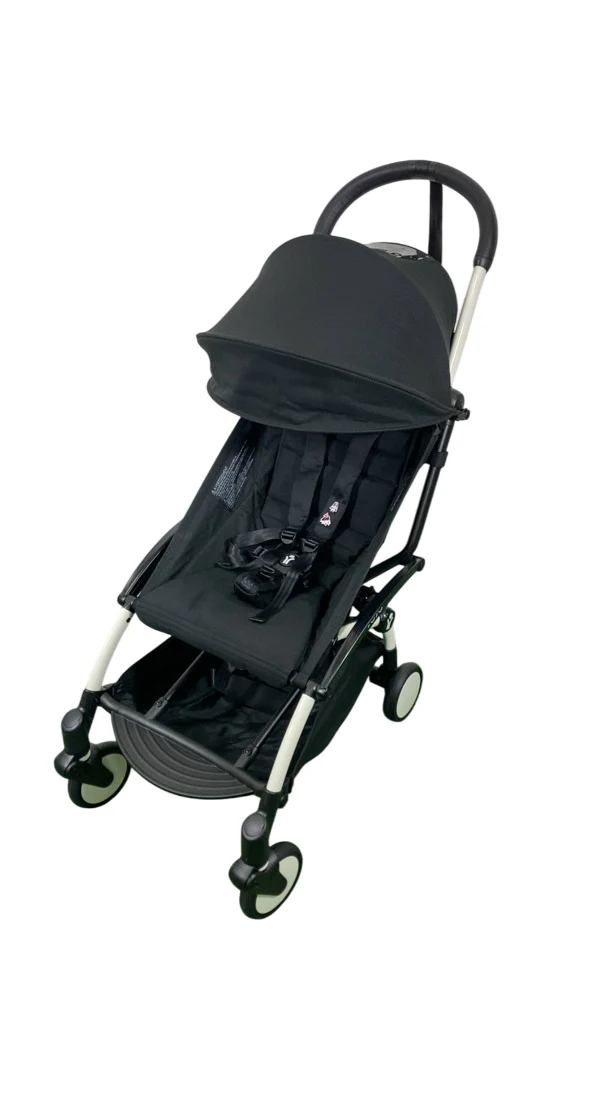 Babyzen YOYO2 Complete Stroller, 2024, White with Black - Image 2