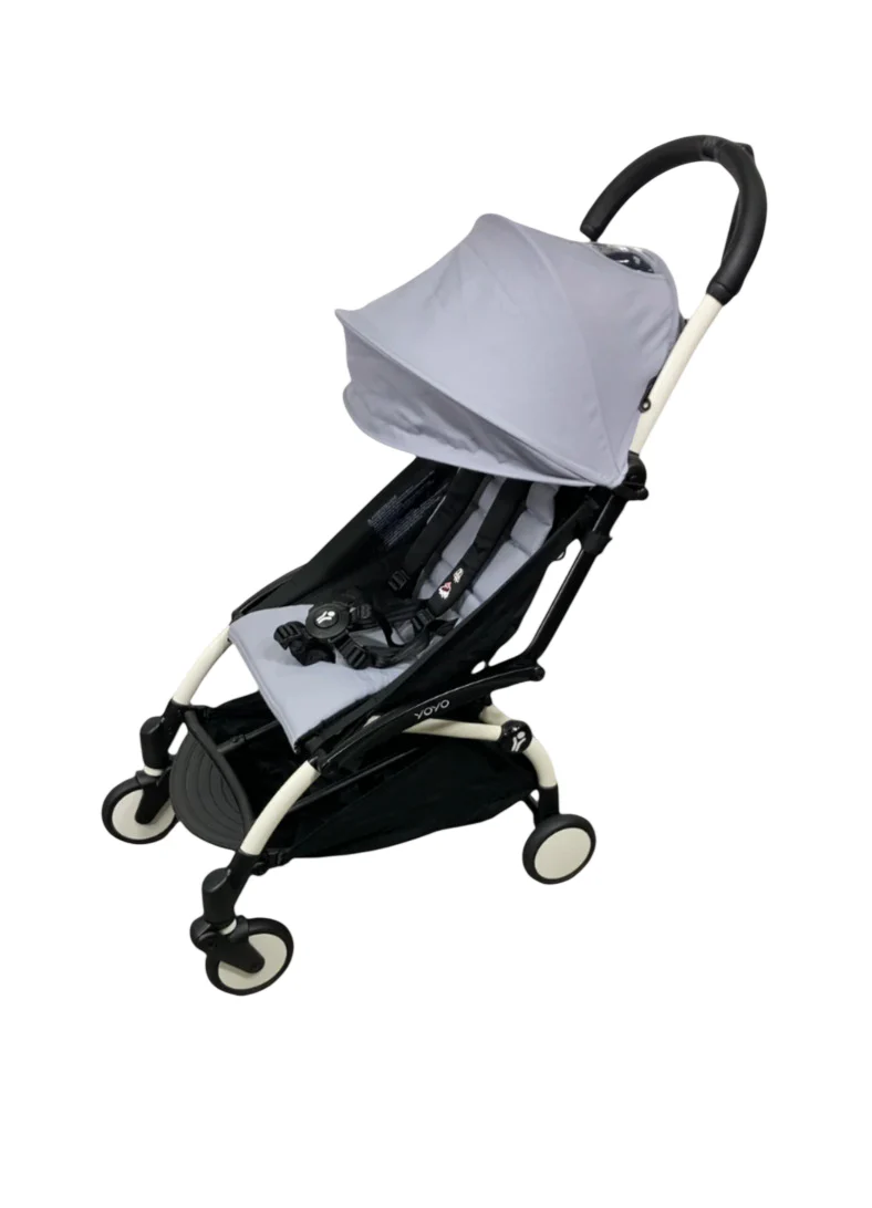 Babyzen YOYO2 Complete Stroller, 2024, White with Stone