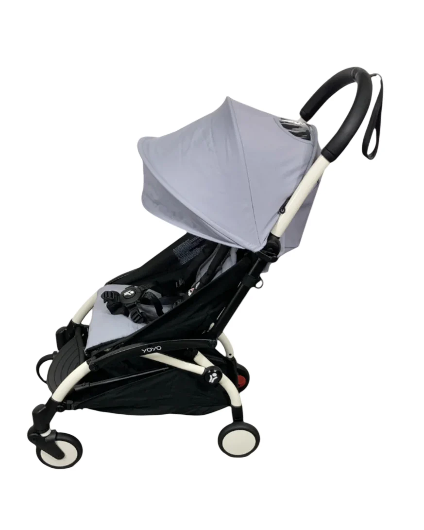Babyzen YOYO2 Complete Stroller, 2024, White with Stone - Image 2