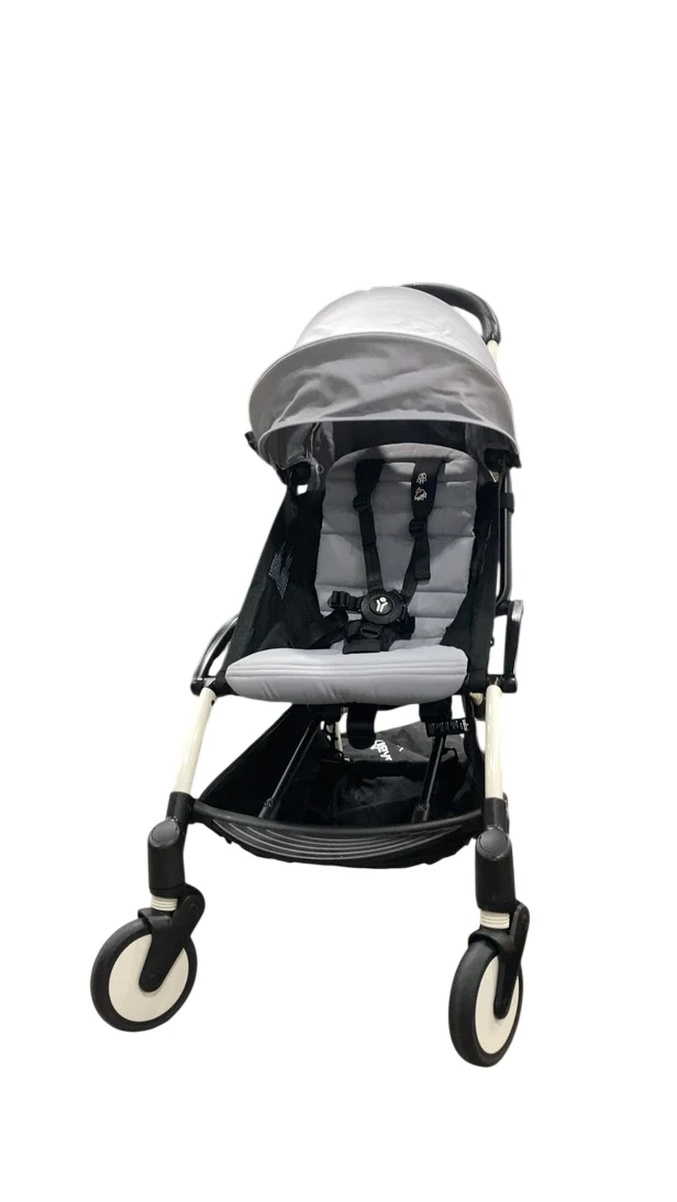 Babyzen YOYO2 Complete Stroller, 2024, White with Stone - Image 6
