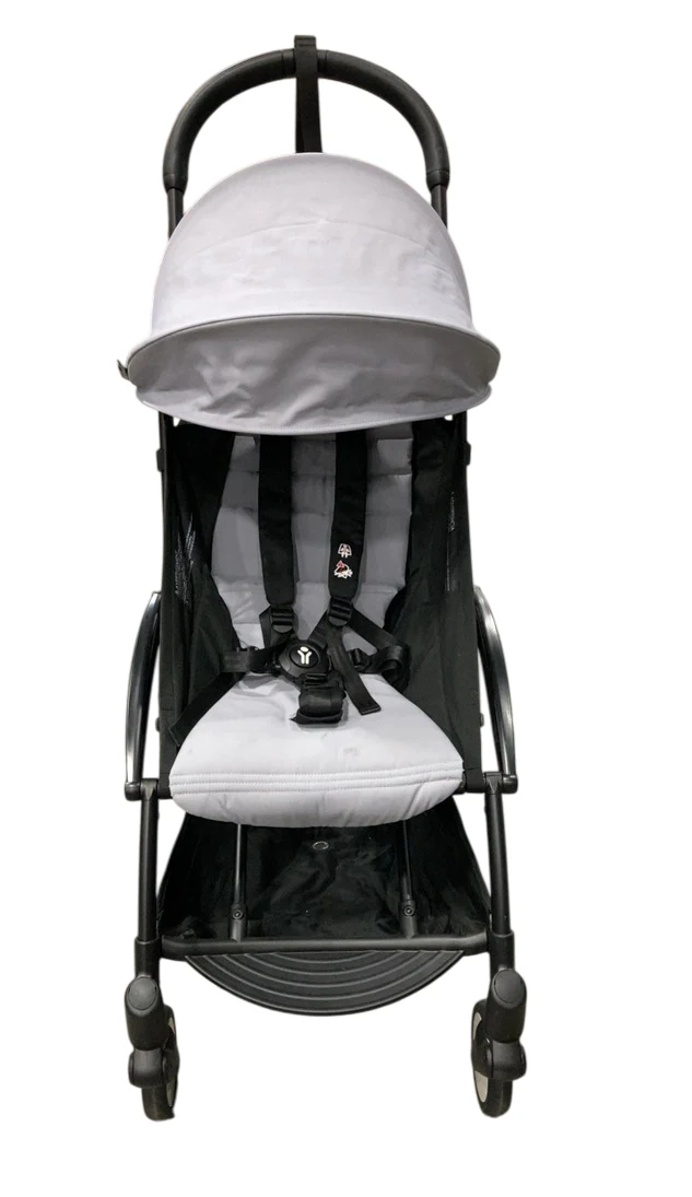 Babyzen YOYO2 Complete Stroller, Black with Stone, 2024