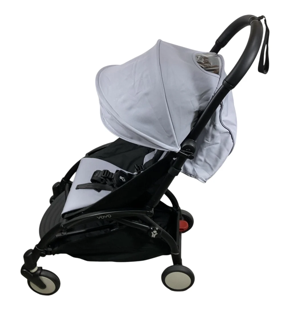 Babyzen YOYO2 Complete Stroller, Black with Stone, 2024 - Image 2