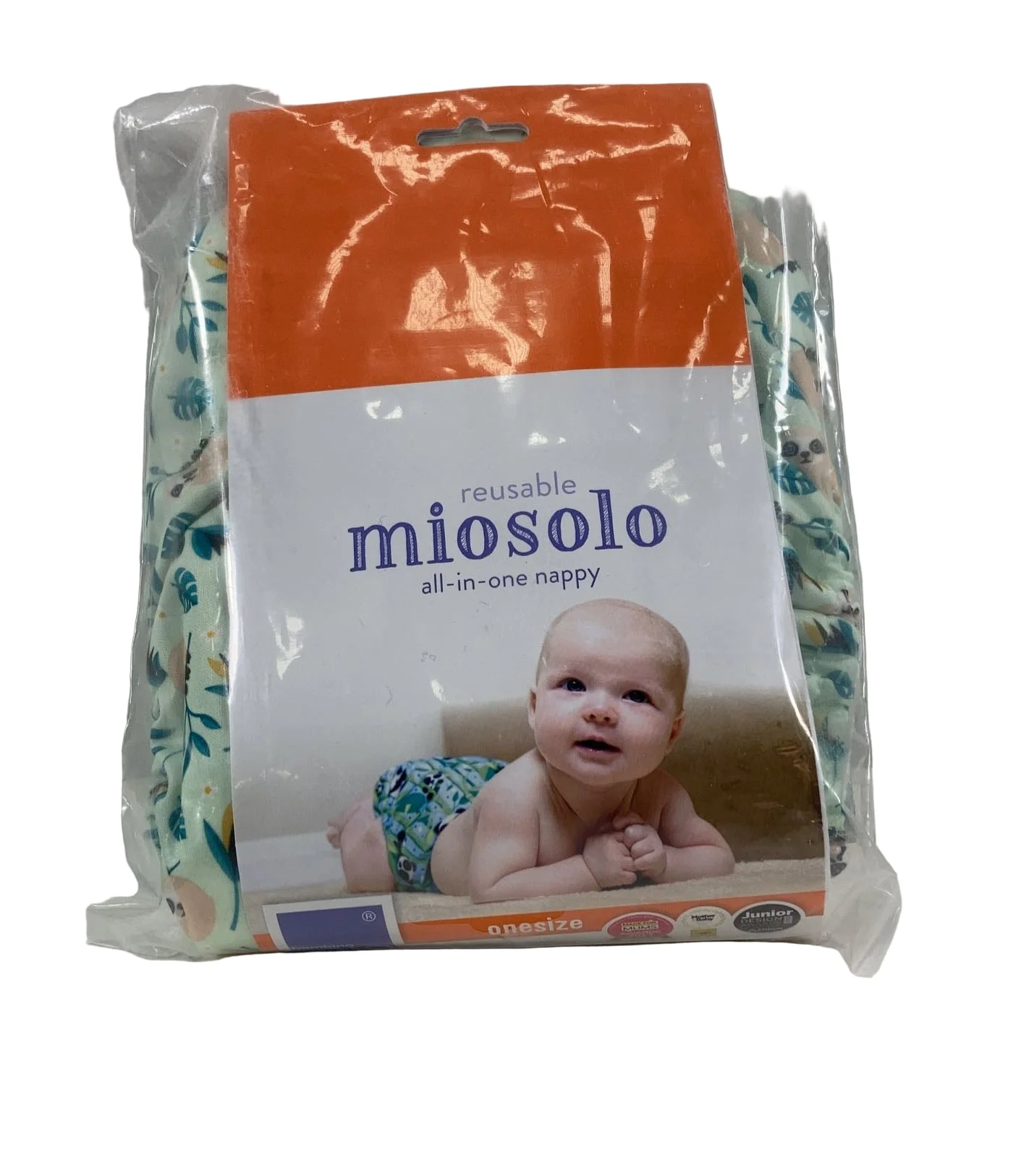 Bambino Mio MioSolo Nappy, Swinging Sloth - Image 4