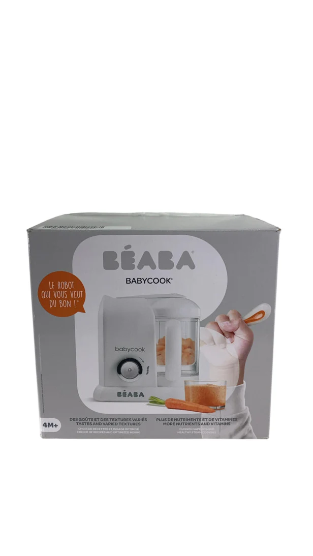 Beaba Babycook Solo 4-in-1 Baby Food Maker, White - Image 2