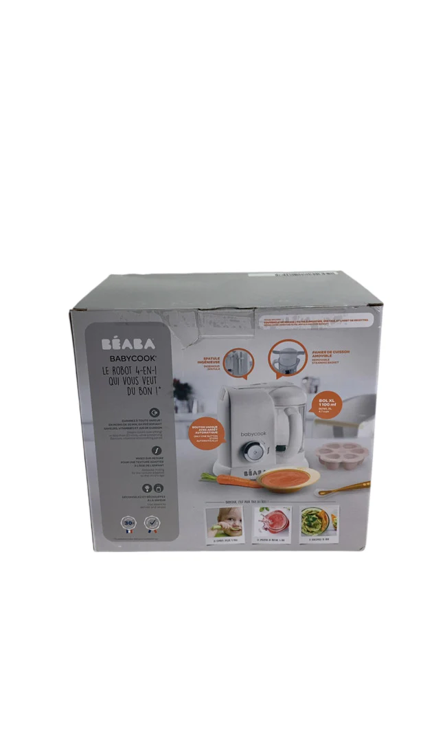 Beaba Babycook Solo 4-in-1 Baby Food Maker, White - Image 3