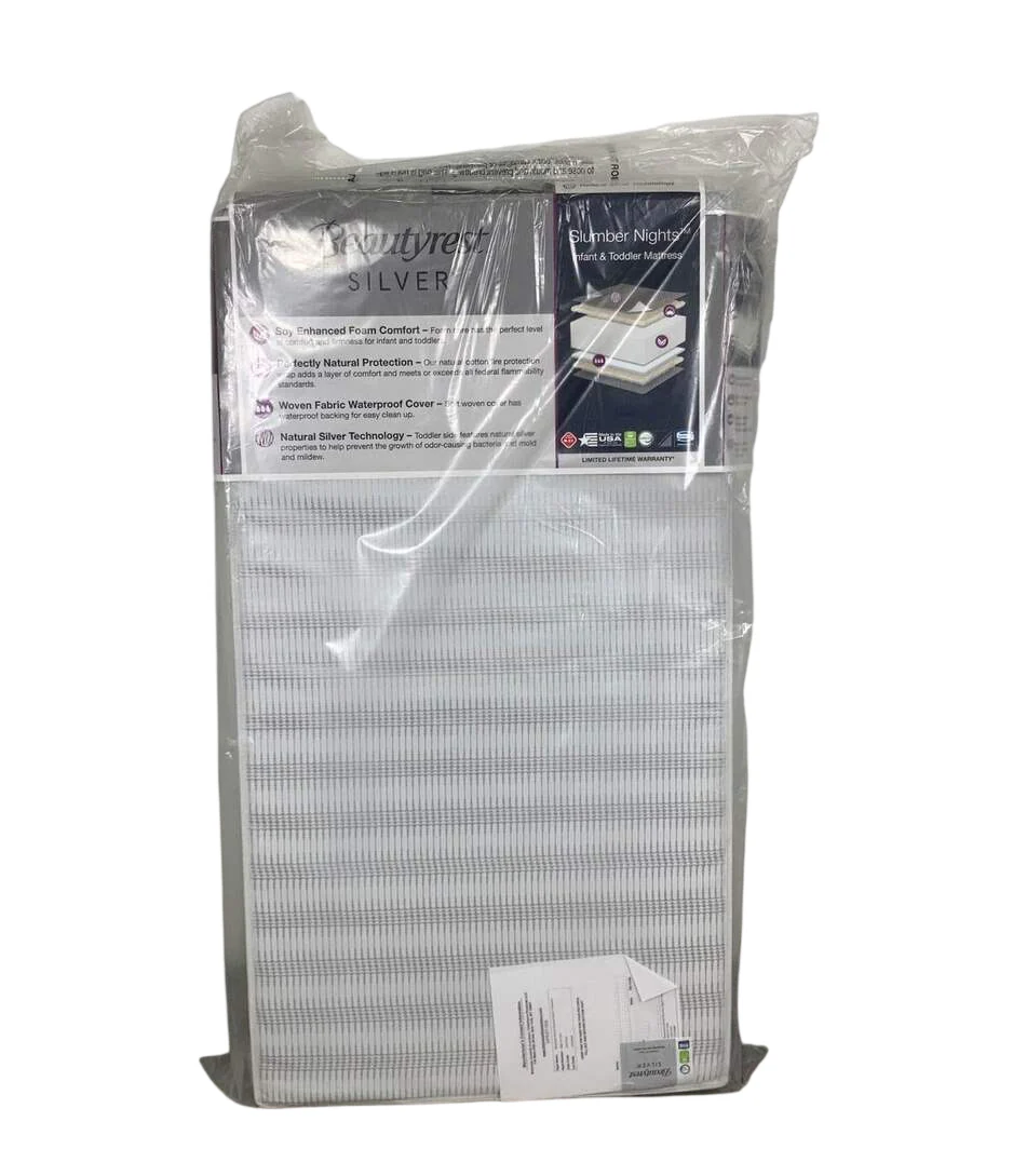 Beautyrest Silver Slumber Nights Crib And Toddler Mattress - Image 2