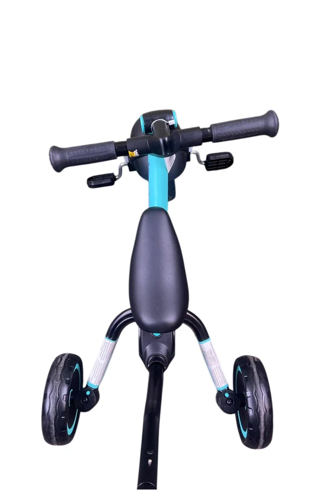 BesRey 7-in-1 Toddler Bike with Parent Steering Push Handle, Blue - Image 5