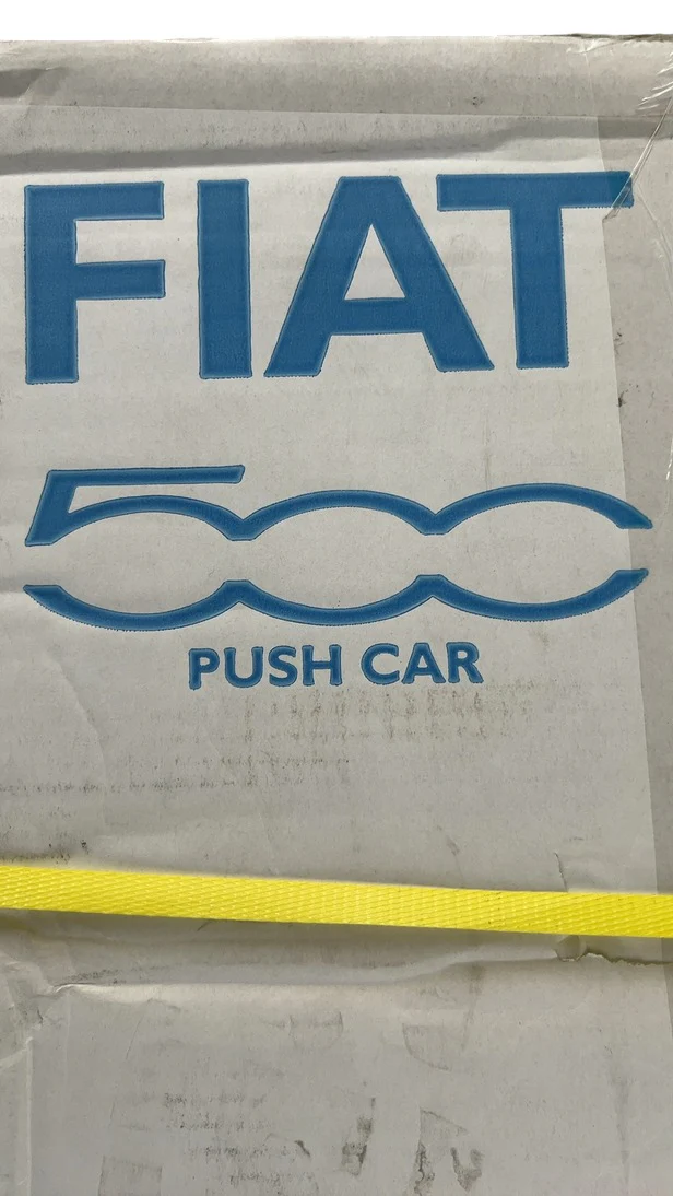 Best Ride On Cars Fiat 500 Push Car, Pink - Image 3