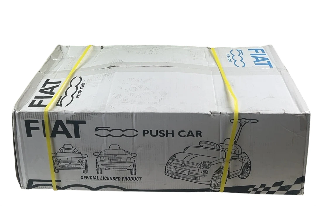 Best Ride On Cars Fiat 500 Push Car, Pink - Image 5