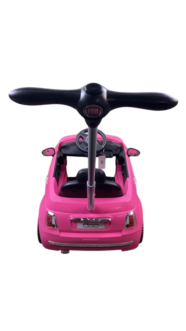Best Ride On Cars Fiat 500 Push Car, Pink - Image 3