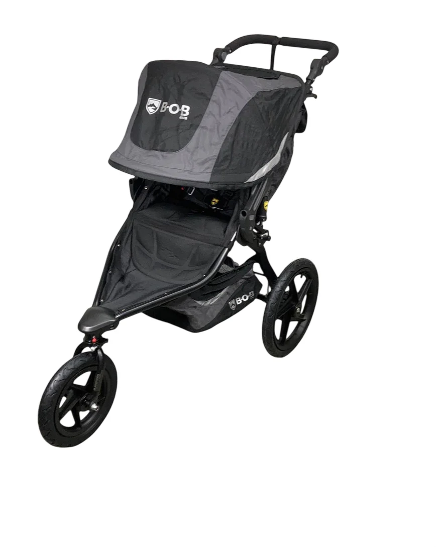 BOB Revolution Flex 3.0 Single Jogging Stroller, 2022, Graphite Black