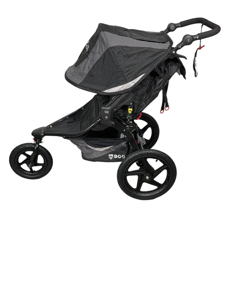 BOB Revolution Flex 3.0 Single Jogging Stroller, 2022, Graphite Black - Image 3