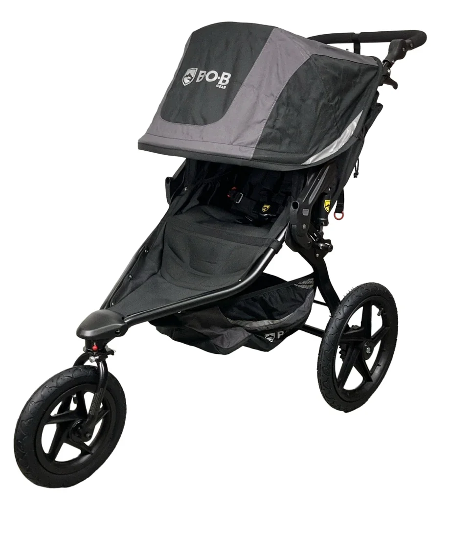 BOB Revolution Flex 3.0 Single Jogging Stroller, 2025, Graphite Black - Image 2