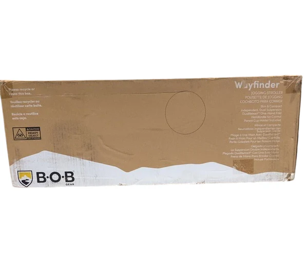 BOB Wayfinder Single Jogging Stroller, 2024, Nightfall - Image 4