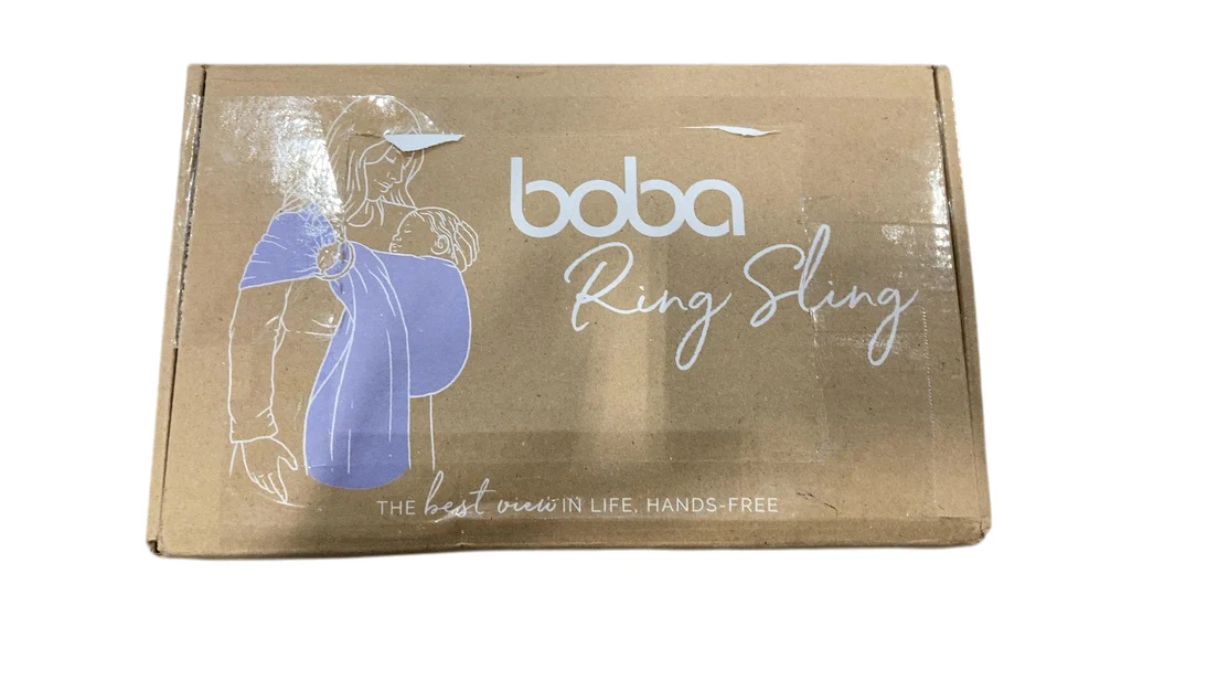 Boba Ring Sling Baby Carrier, Linen Pampas - Image 2