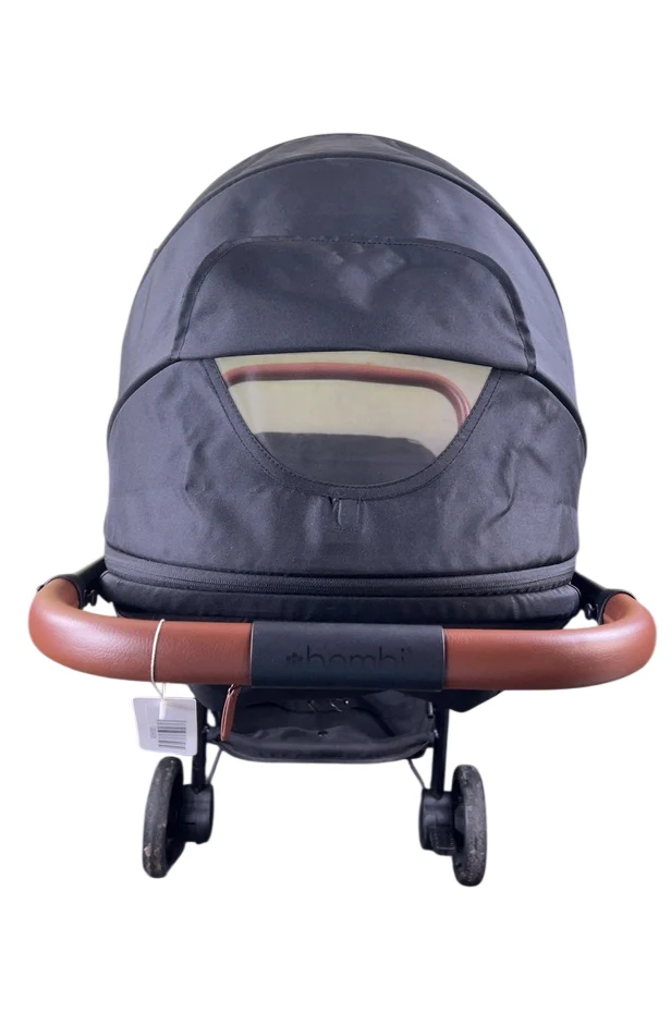 Bombi Bēbee V2 Lightweight Stroller, 2024, Midnight Black - Image 3