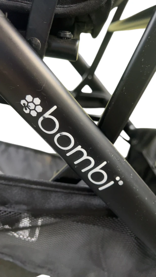 Bombi Bēbee V2 Lightweight Stroller, 2024, Midnight Black - Image 6