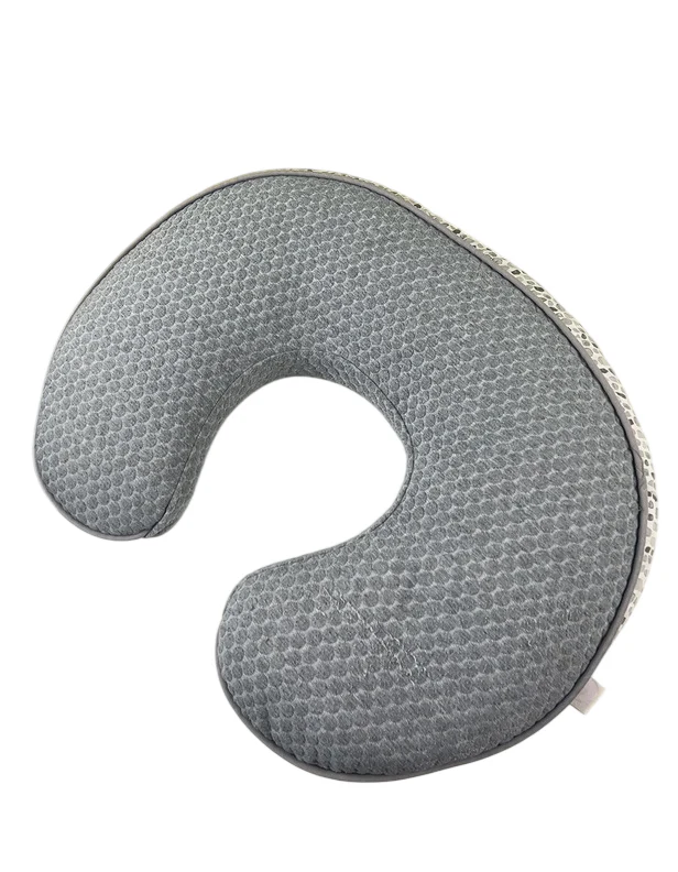 Boppy Luxe Feeding and Infant Support Pillow, Grey Brushstrokes Pennydots - Image 3