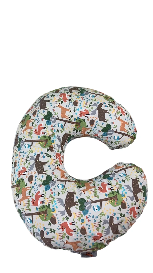 Boppy Nursing and Infant Support Pillow, Earth Tone Woodland - Image 2