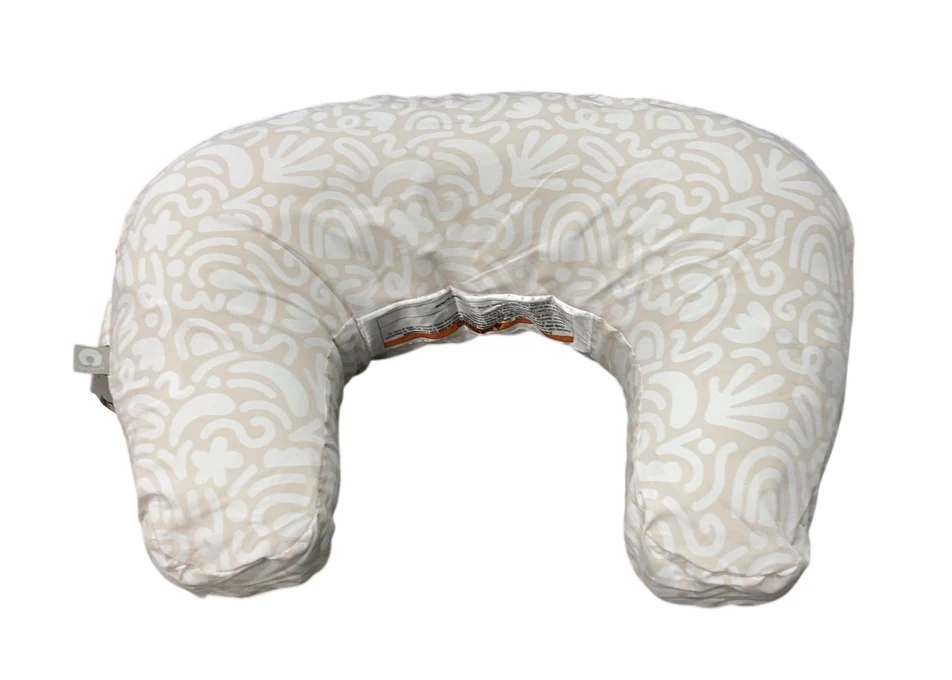Boppy Nursing Pillow, Base Model, Cream retro squiggles - Image 4