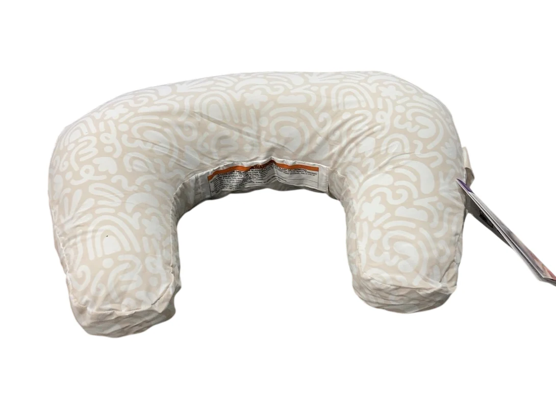 Boppy Nursing Pillow, Base Model, Cream retro squiggles - Image 6