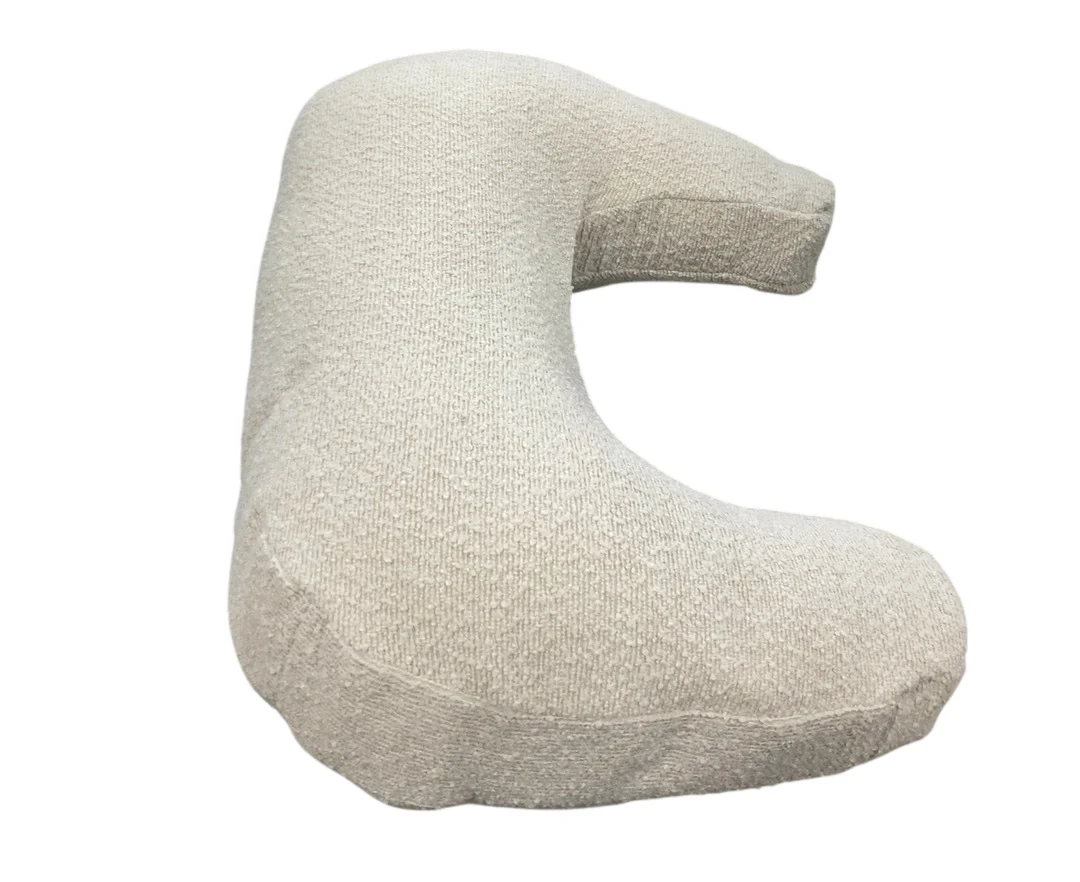 Boppy Nursing Pillow, LUXE, Oatmeal Boucle - Image 2