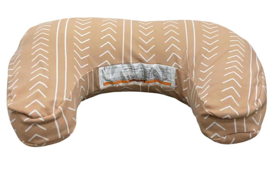 Boppy Nursing Pillow, Organic, Camel Stitch Stripe