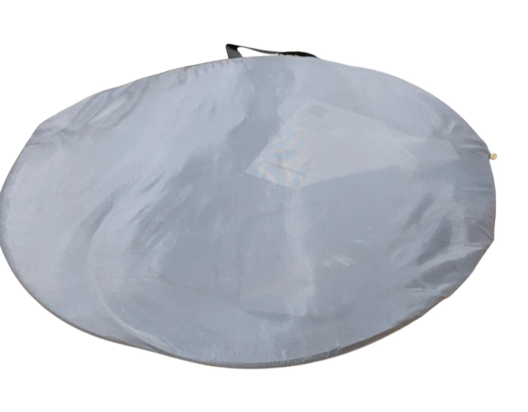Borna Bed Tent Sleeping Canopy, Twin, Pale Grey - Image 3