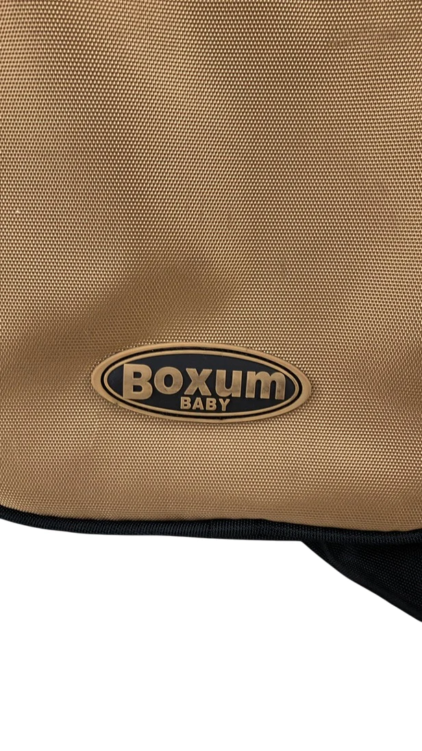 Boxum Baby 3-in-1 Diaper Bag, Black/Beige - Image 4