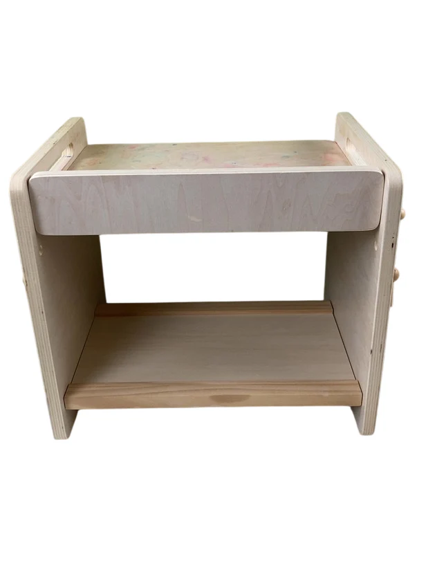 Bpmfkid Montessori Weaning Table and Chair Set, Wooden - Image 6
