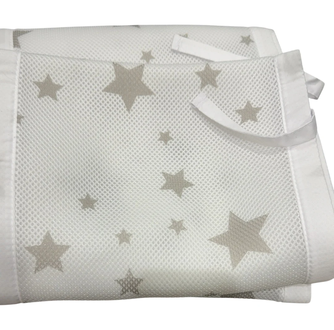 Breathable Baby Mesh Crib Liner, Full Size/4 Sides, Starlight - Image 4