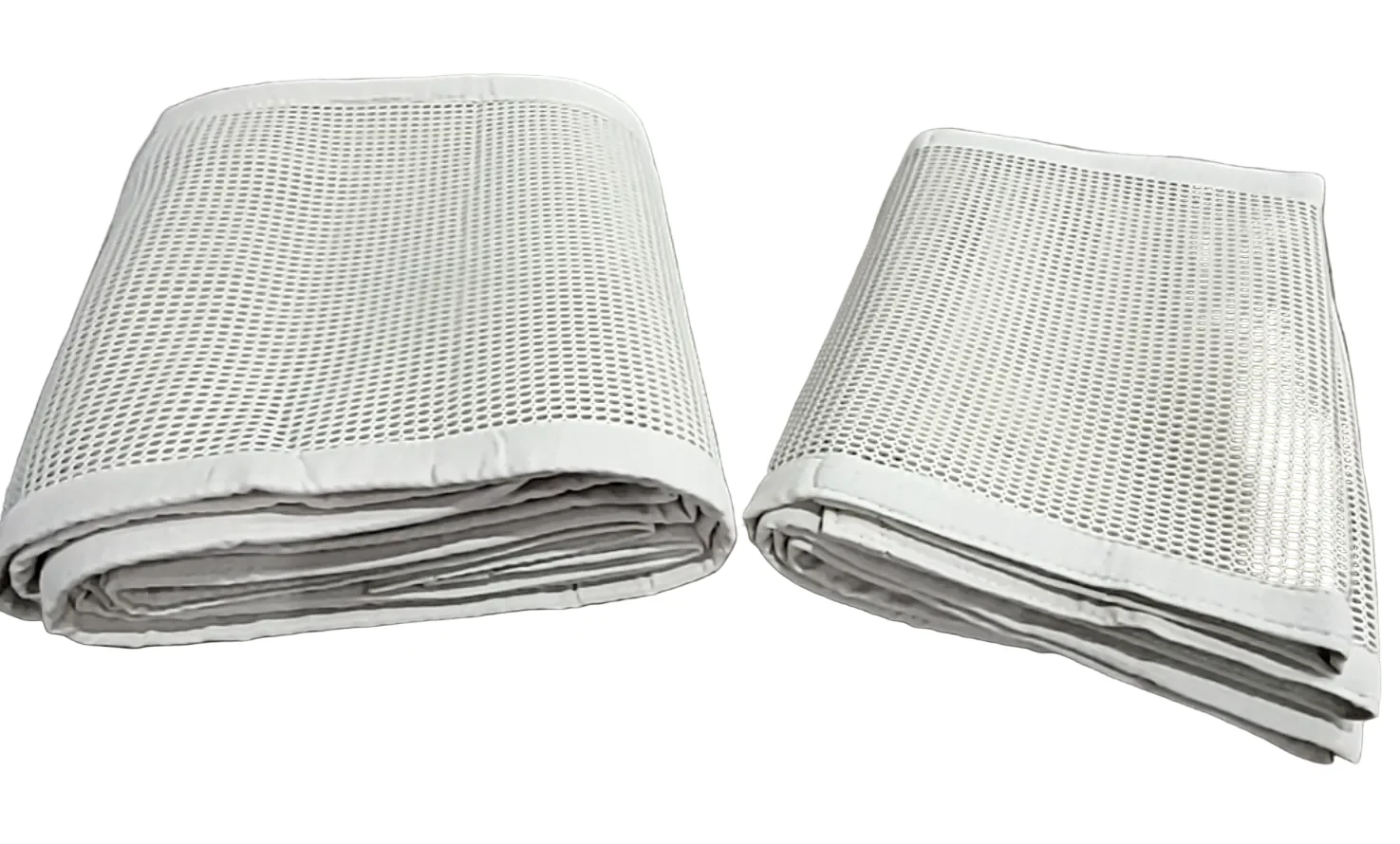 Breathable Baby Mesh Crib Liner, Natural Ecru, Full Size/4 Sides