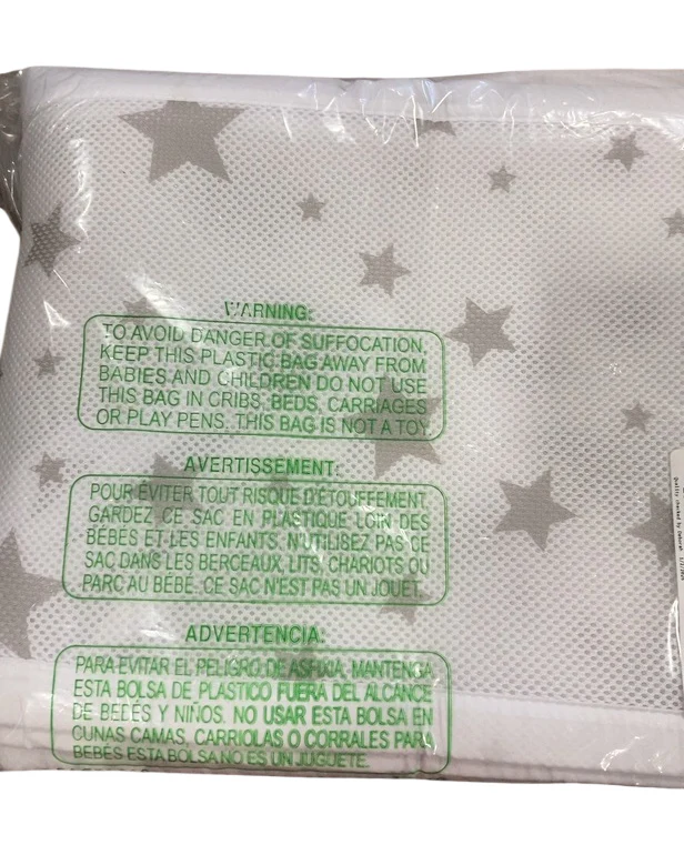 Breathable Baby Mesh Crib Liner, Starlight, Full Size/4 Sides - Image 2