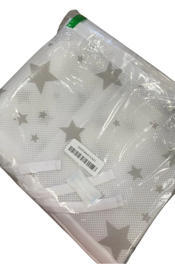 Breathable Baby Mesh Crib Liner, Starlight, Full Size/4 Sides - Image 3