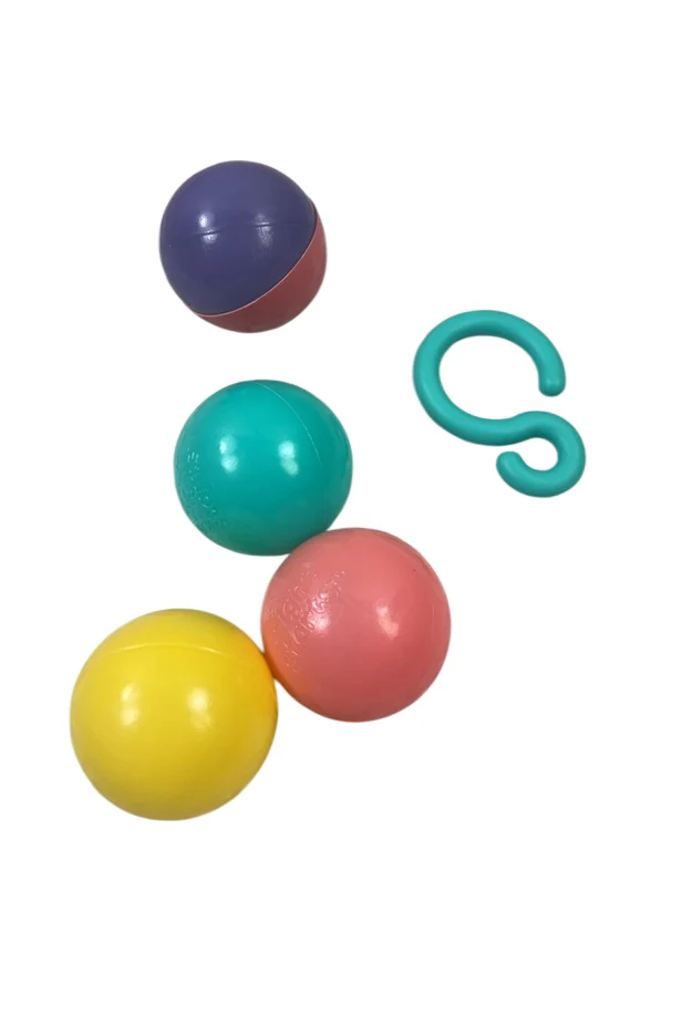 Bright Starts 4-in-1 Rounds Of Fun Activity Gym & Ball Pit, Pink - Image 5