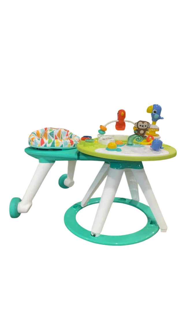 Bright Starts Around We Go 2-In-1 Activity Center, Tropical Cool