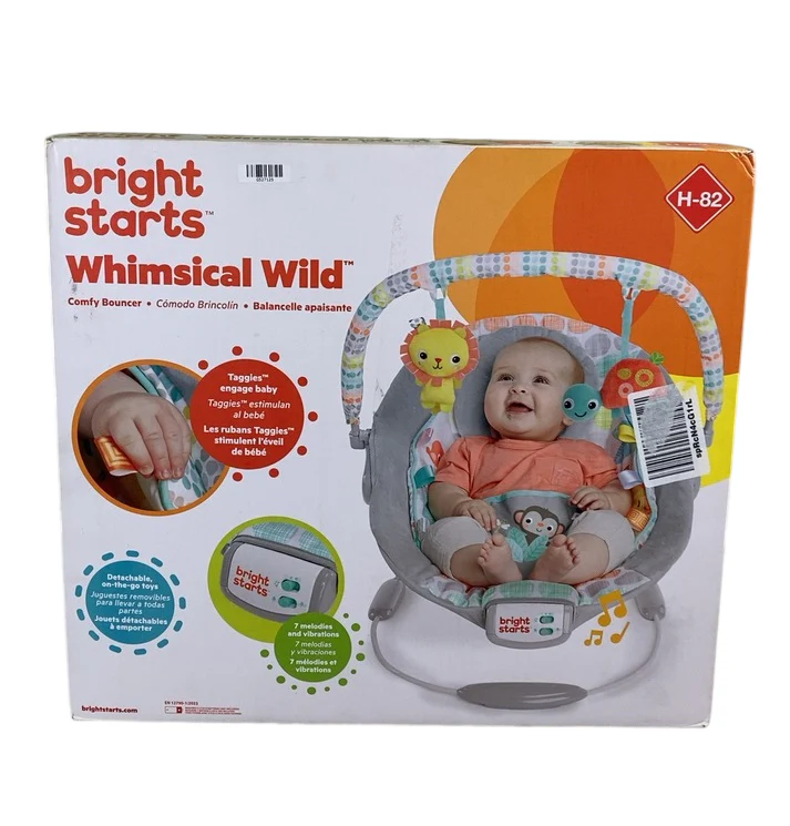 Bright Starts Cradling Bouncer, Whimsical Wild
